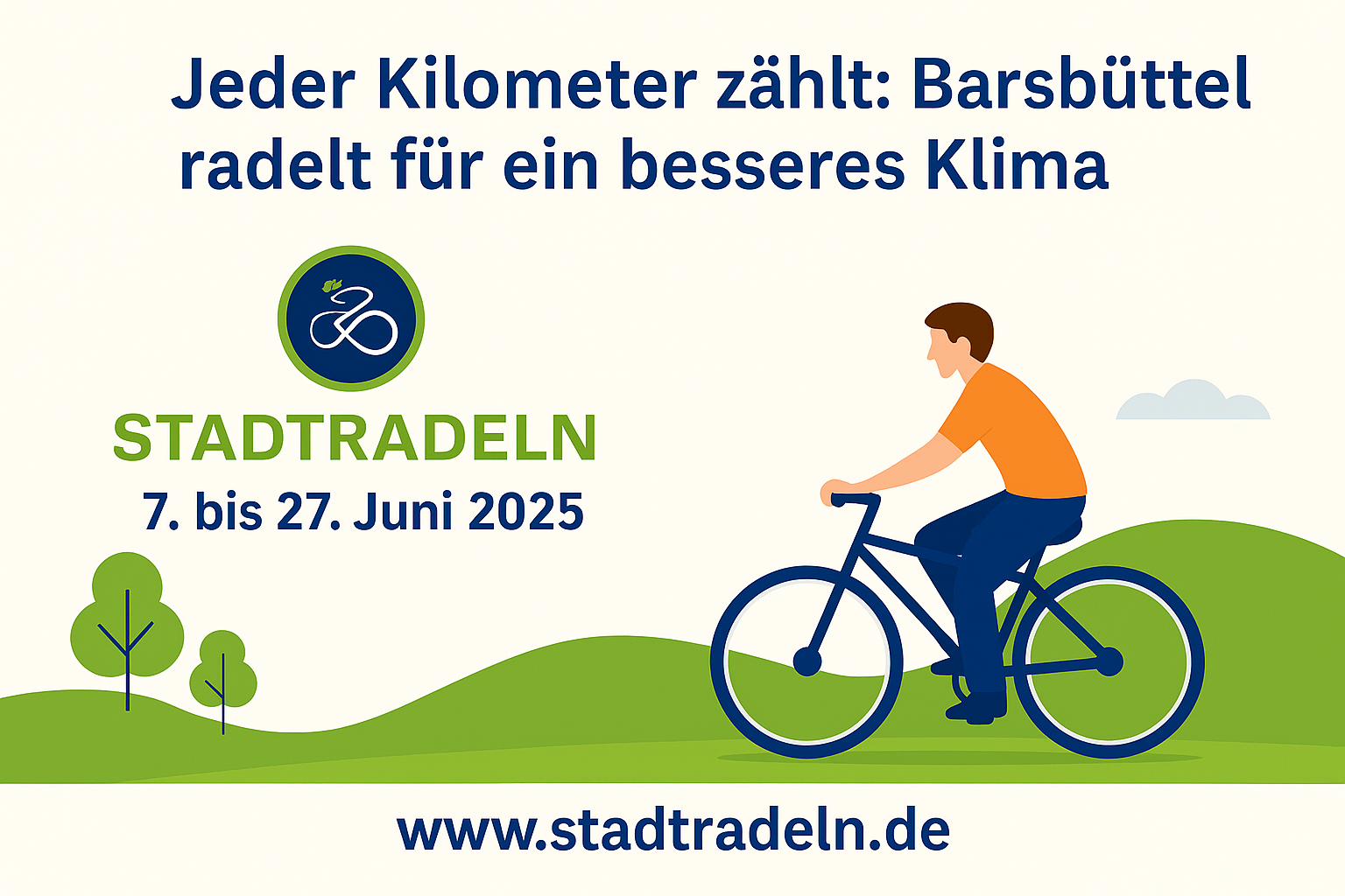 Fahrrad statt Auto: Barsbüttel beteiligt sich an der Klimakampagne